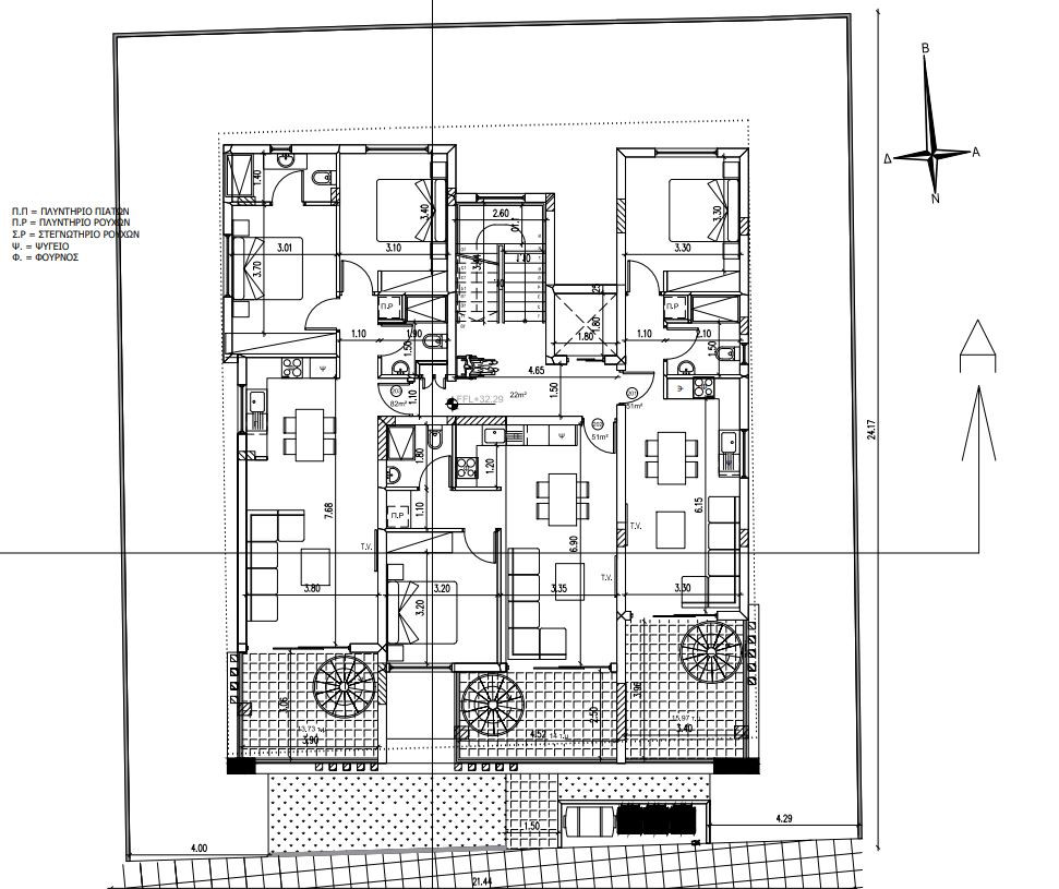 Apartment (Penthouse) in Livadia, Larnaca for Sale