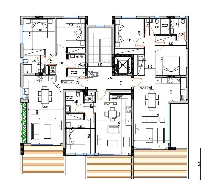 Apartment (Flat) in Vergina, Larnaca for Sale