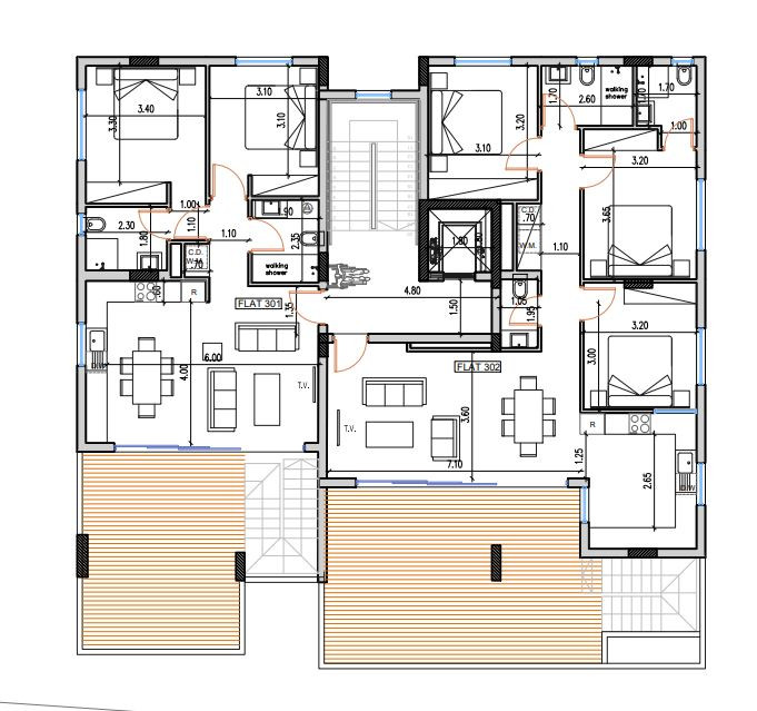 Apartment (Penthouse) in Vergina, Larnaca for Sale