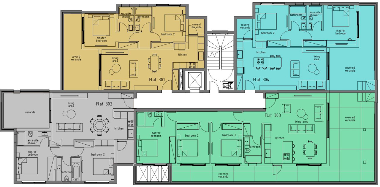 Apartment (Penthouse) in Agios Athanasios, Limassol for Sale