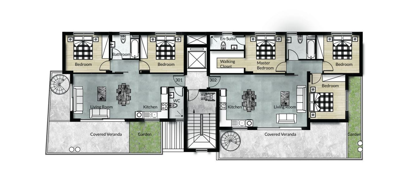 Apartment (Penthouse) in Polemidia (Kato), Limassol for Sale