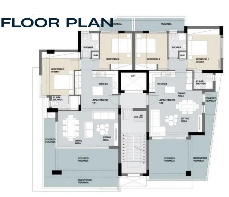 Apartment (Flat) in Germasoyia, Limassol for Sale
