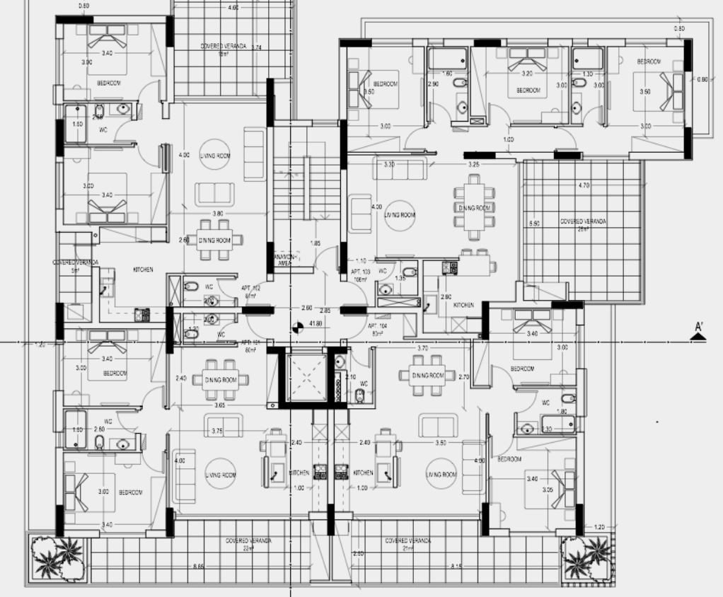 Apartment (Flat) in Agios Ioannis, Limassol for Sale