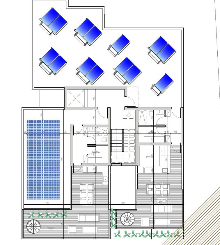 Apartment (Penthouse) in Agia Fyla, Limassol for Sale