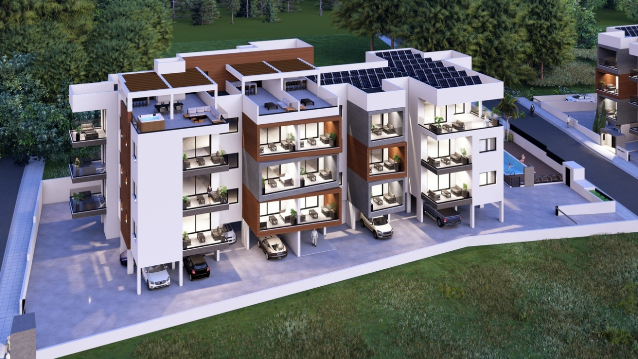 Apartment (Penthouse) in Germasoyia, Limassol for Sale