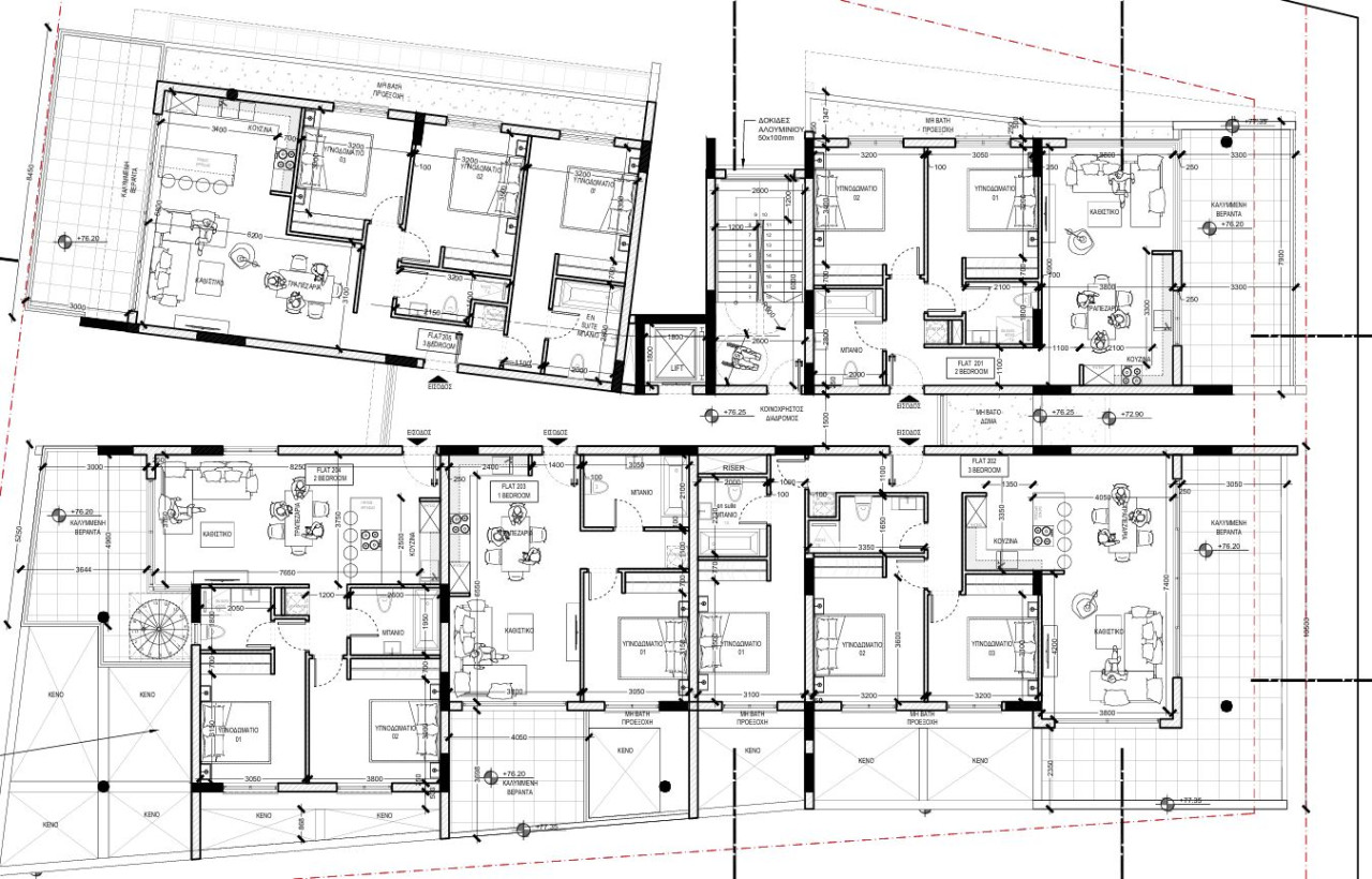 Apartment (Flat) in Aradippou, Larnaca for Sale