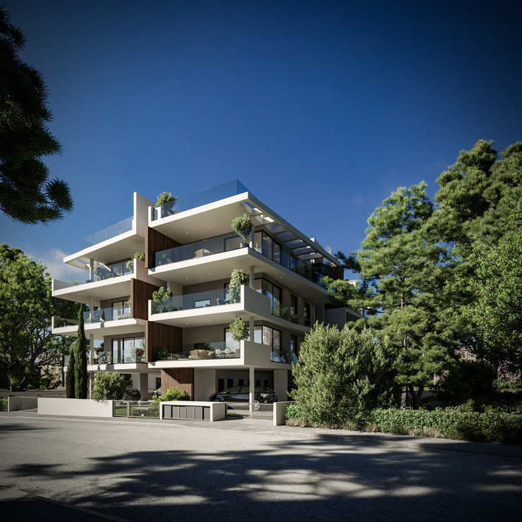 Apartment (Penthouse) in Aradippou, Larnaca for Sale