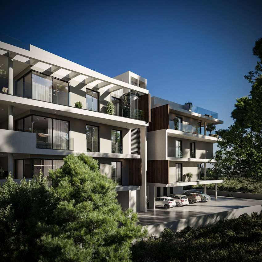 Apartment (Penthouse) in Aradippou, Larnaca for Sale