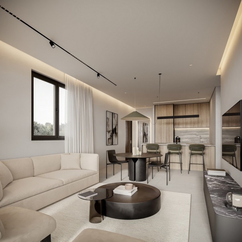 Apartment (Penthouse) in Aradippou, Larnaca for Sale