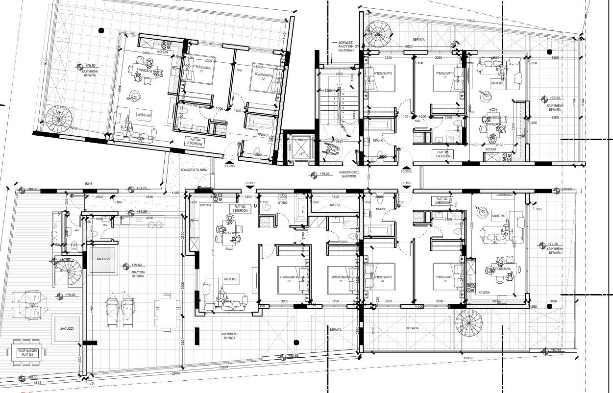Apartment (Penthouse) in Aradippou, Larnaca for Sale