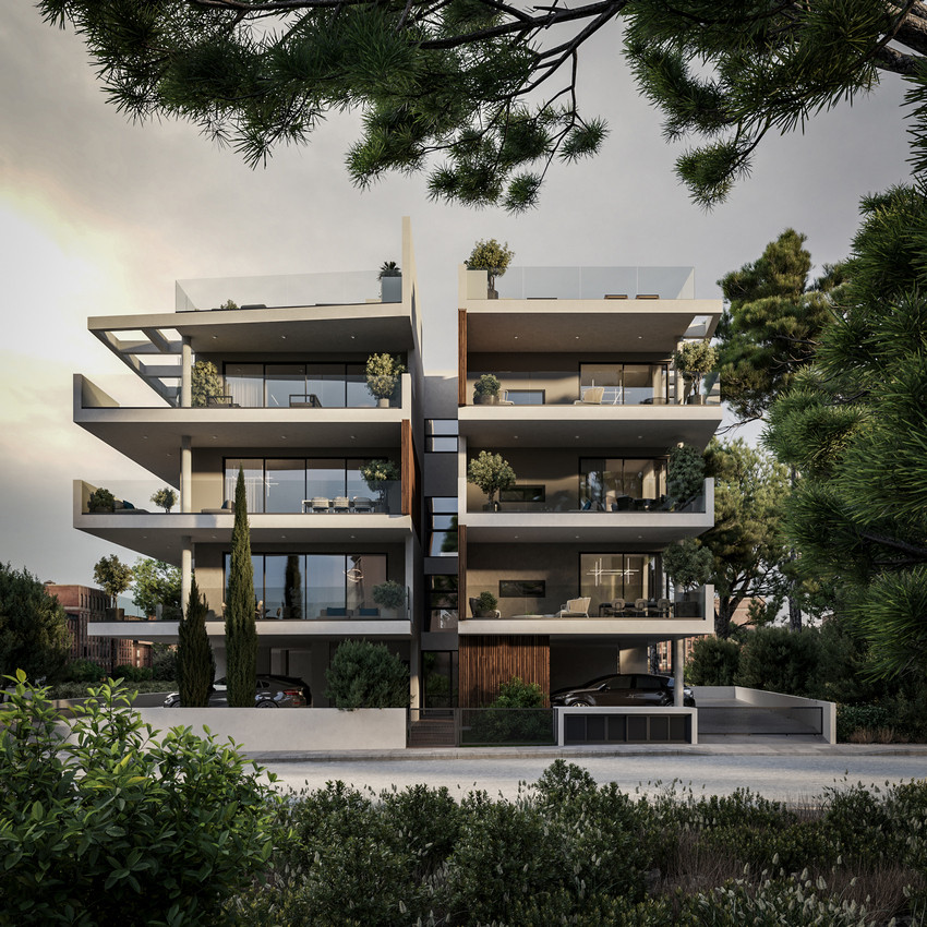 Apartment (Penthouse) in Aradippou, Larnaca for Sale