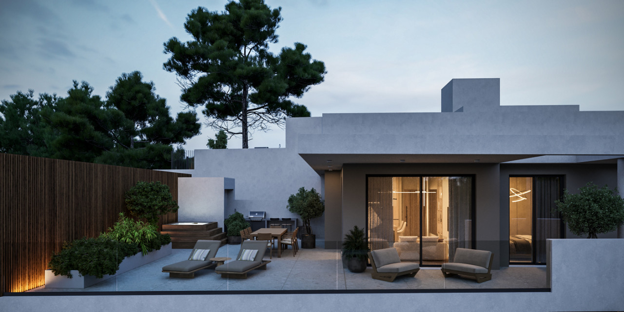 Apartment (Penthouse) in Aradippou, Larnaca for Sale