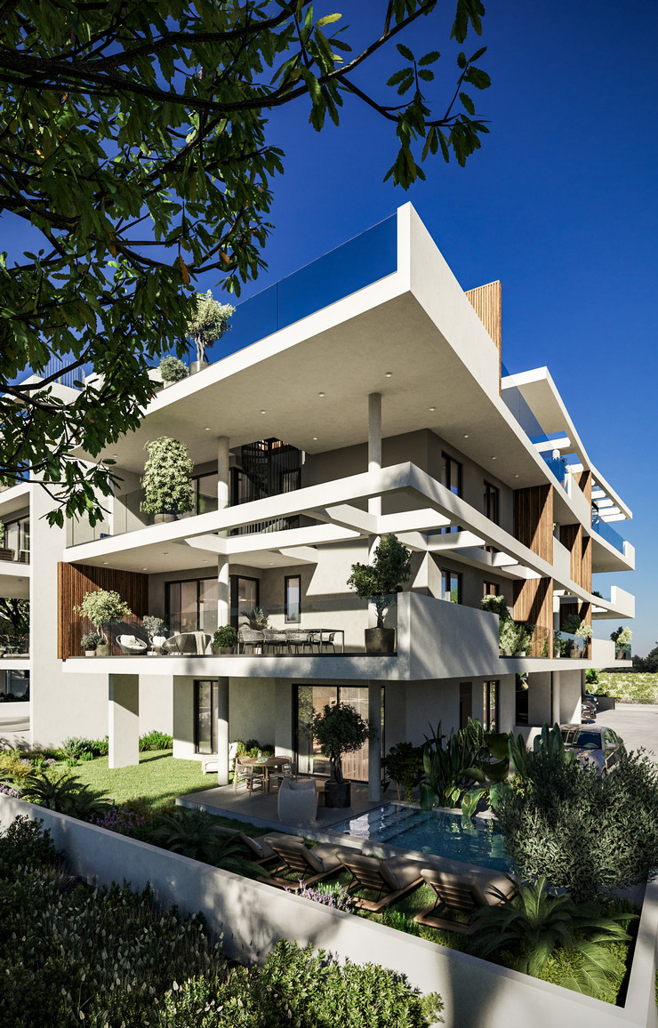 Apartment (Penthouse) in Aradippou, Larnaca for Sale