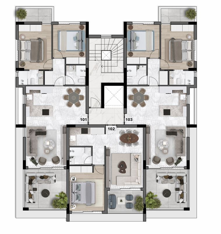 Apartment (Flat) in Agios Athanasios, Limassol for Sale