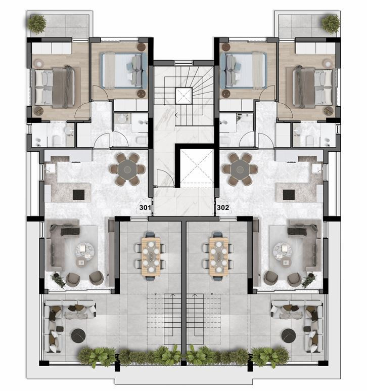Apartment (Penthouse) in Agios Athanasios, Limassol for Sale