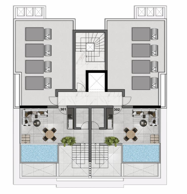 Apartment (Penthouse) in Agios Athanasios, Limassol for Sale