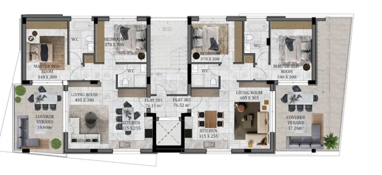 Apartment (Flat) in Germasoyia, Limassol for Sale