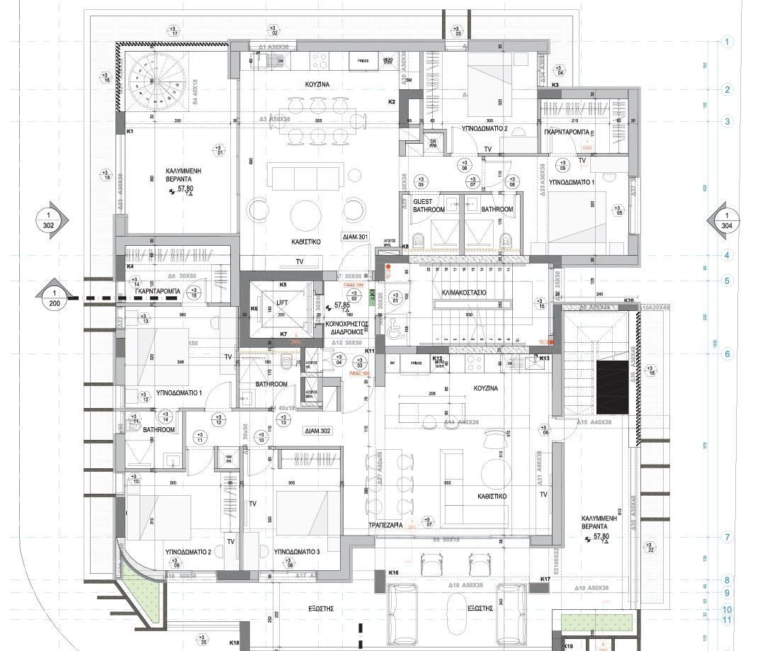 Apartment (Penthouse) in Petrou kai Pavlou, Limassol for Sale