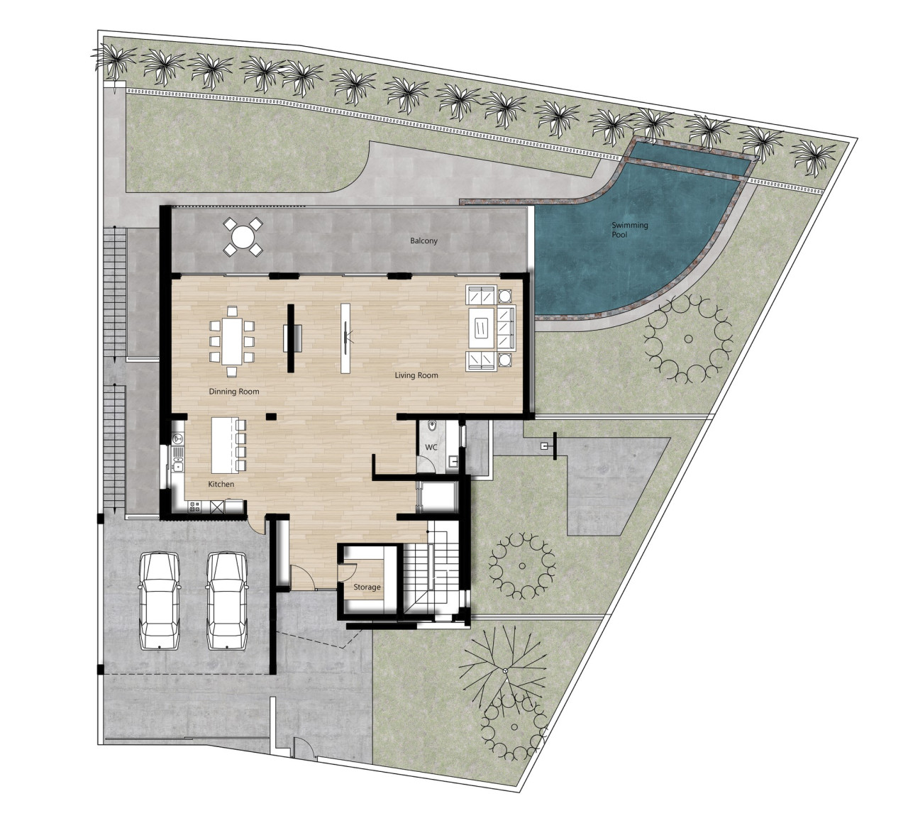 House (Detached) in Green Area, Limassol for Sale