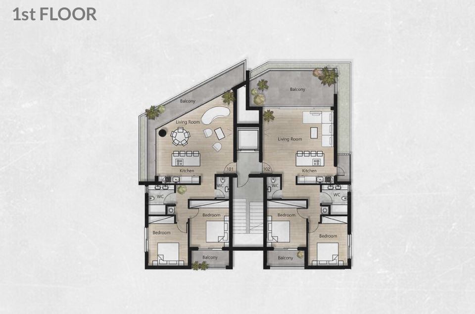 Apartment (Flat) in City Center, Limassol for Sale