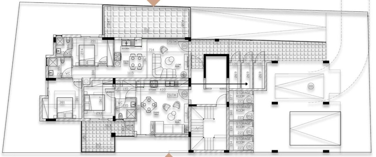 Apartment (Flat) in Petrou kai Pavlou, Limassol for Sale