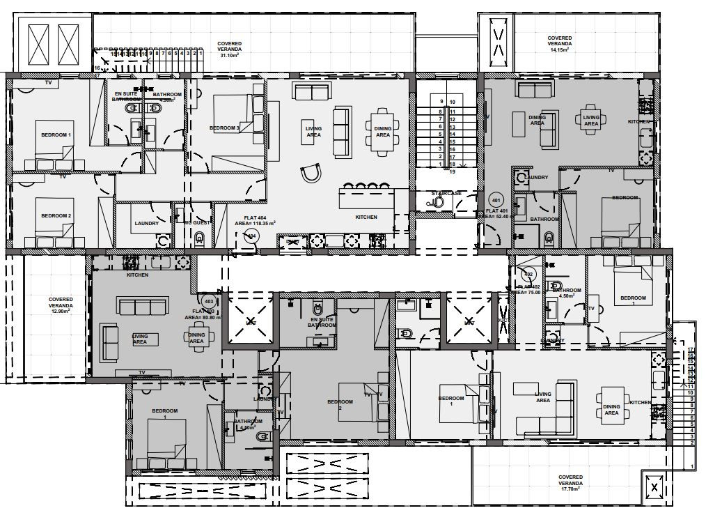 Apartment (Penthouse) in Engomi, Nicosia for Sale