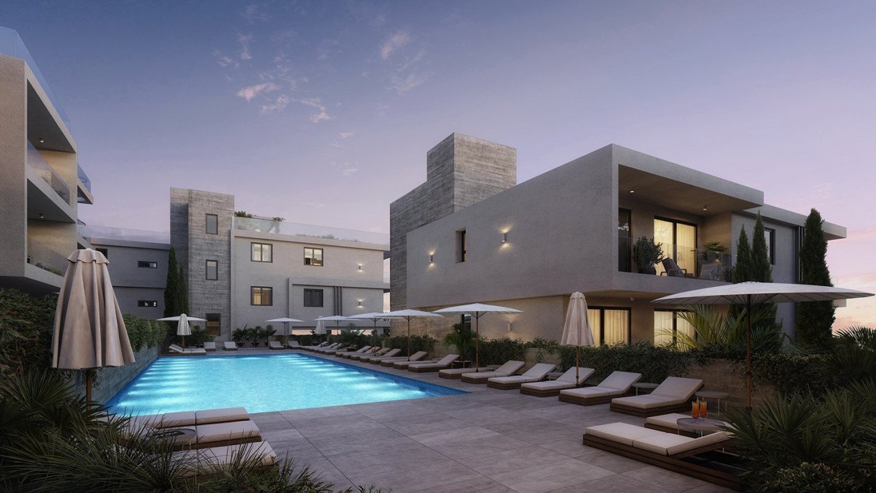 Apartment (Penthouse) in Geroskipou, Paphos for Sale