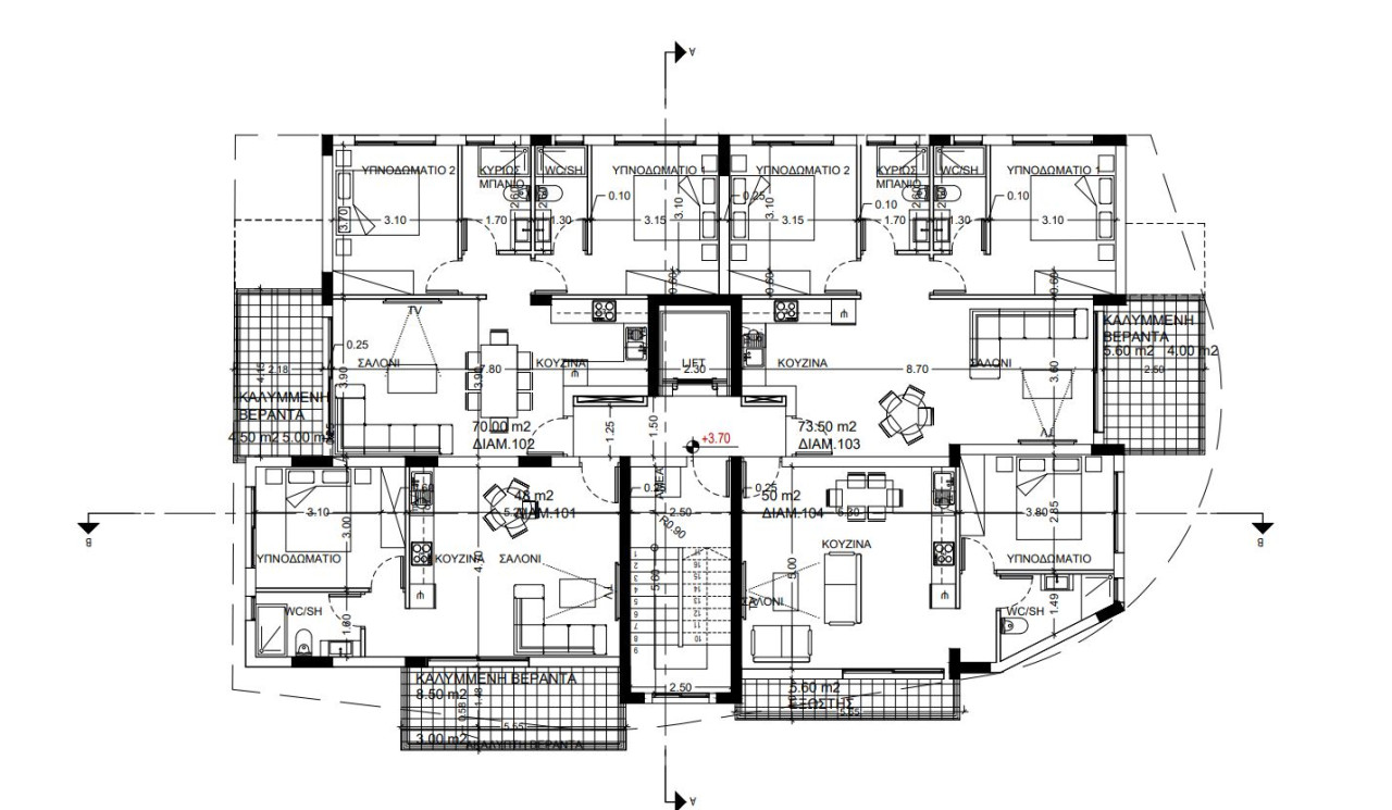 Apartment (Penthouse) in Kolossi, Limassol for Sale
