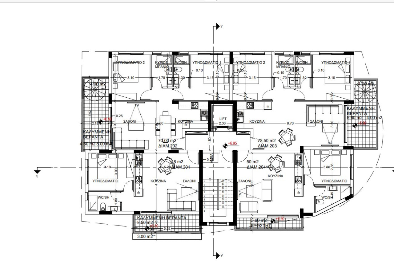 Apartment (Penthouse) in Kolossi, Limassol for Sale