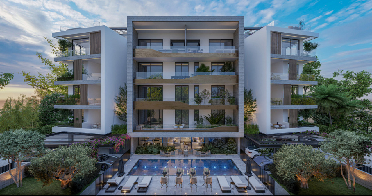 Apartment (Flat) in Germasoyia, Limassol for Sale