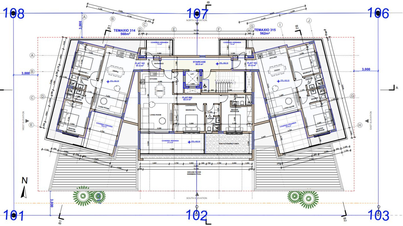 Apartment (Flat) in Germasoyia, Limassol for Sale