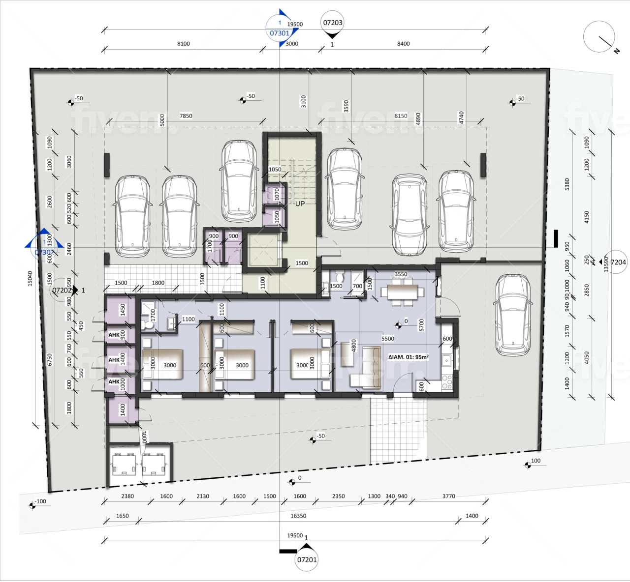 Apartment (Flat) in Kiti, Larnaca for Sale