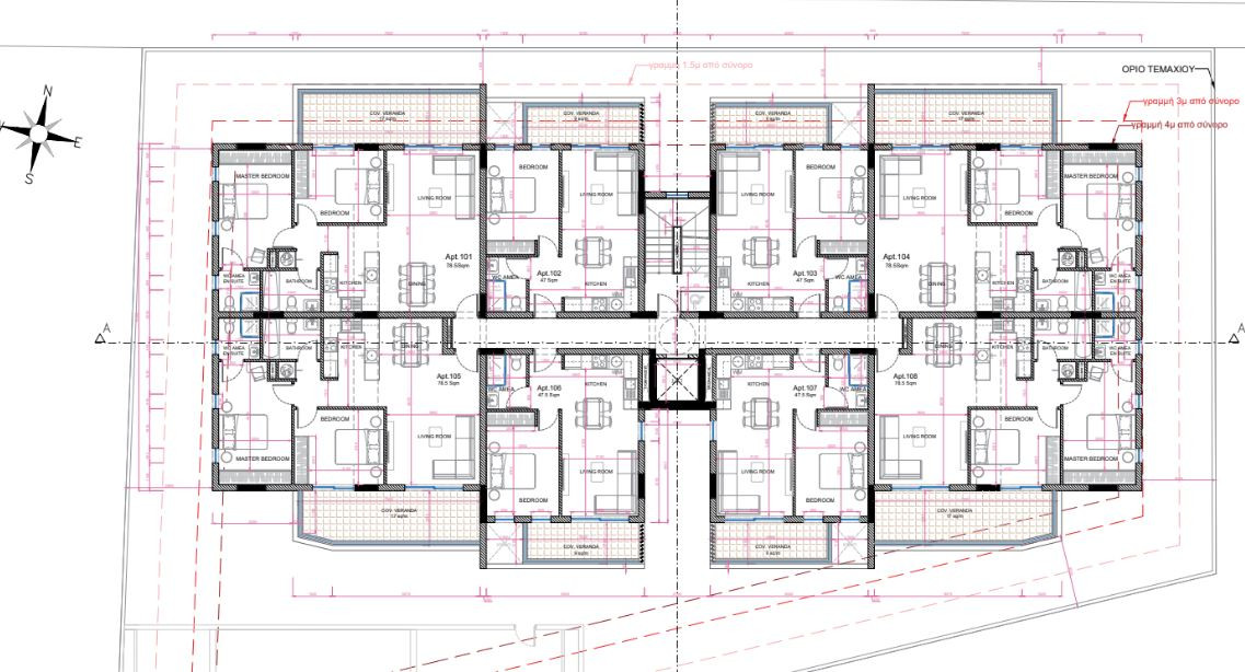 Apartment (Flat) in Oroklini, Larnaca for Sale