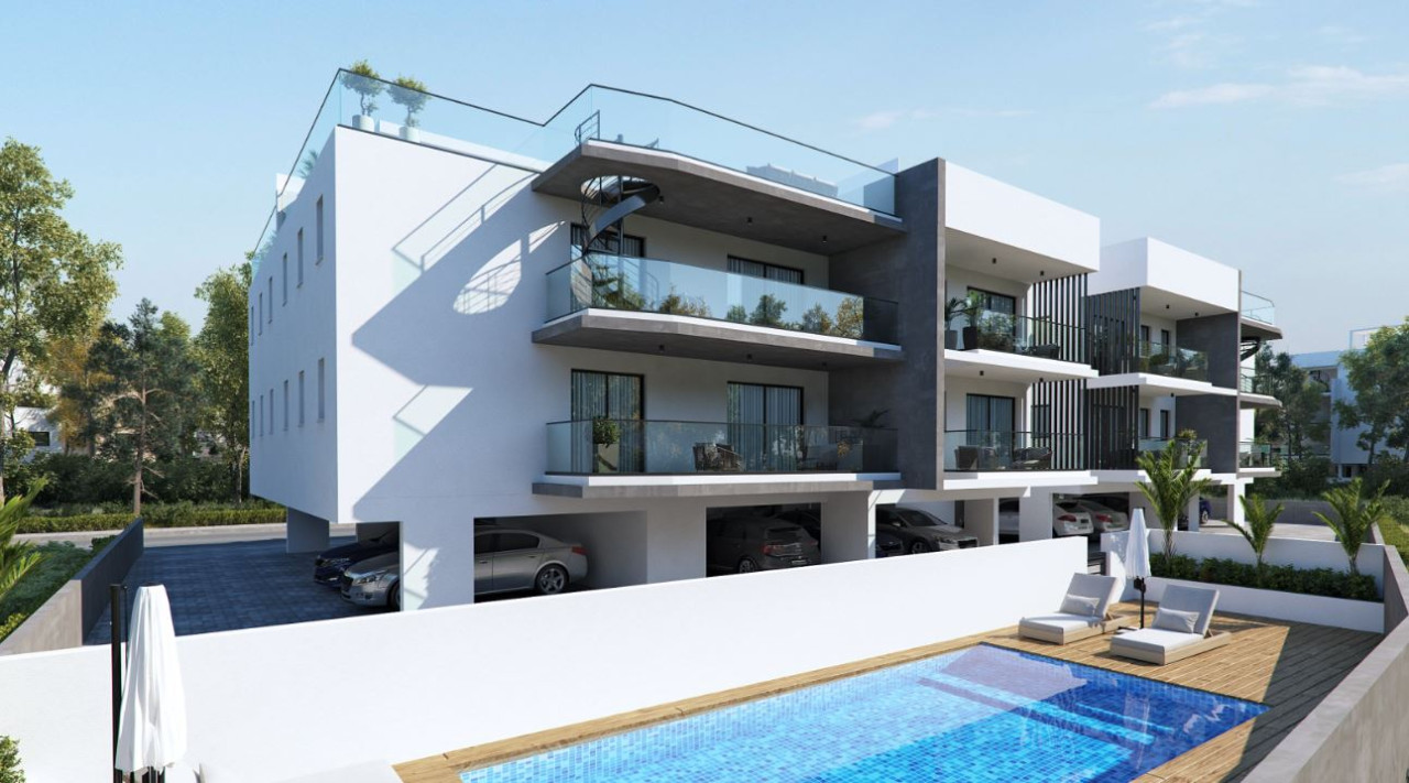 Apartment (Penthouse) in Oroklini, Larnaca for Sale