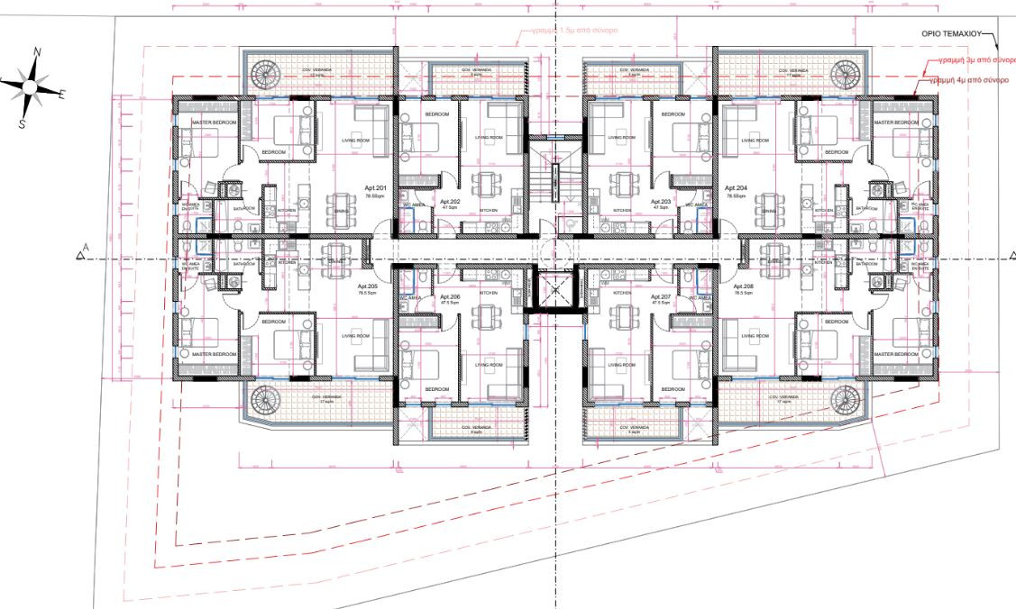 Apartment (Penthouse) in Oroklini, Larnaca for Sale
