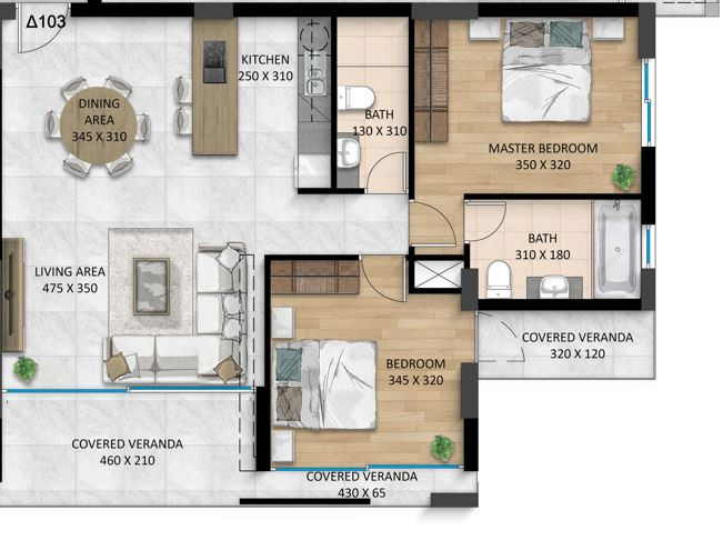 Apartment (Flat) in Papas Area, Limassol for Sale