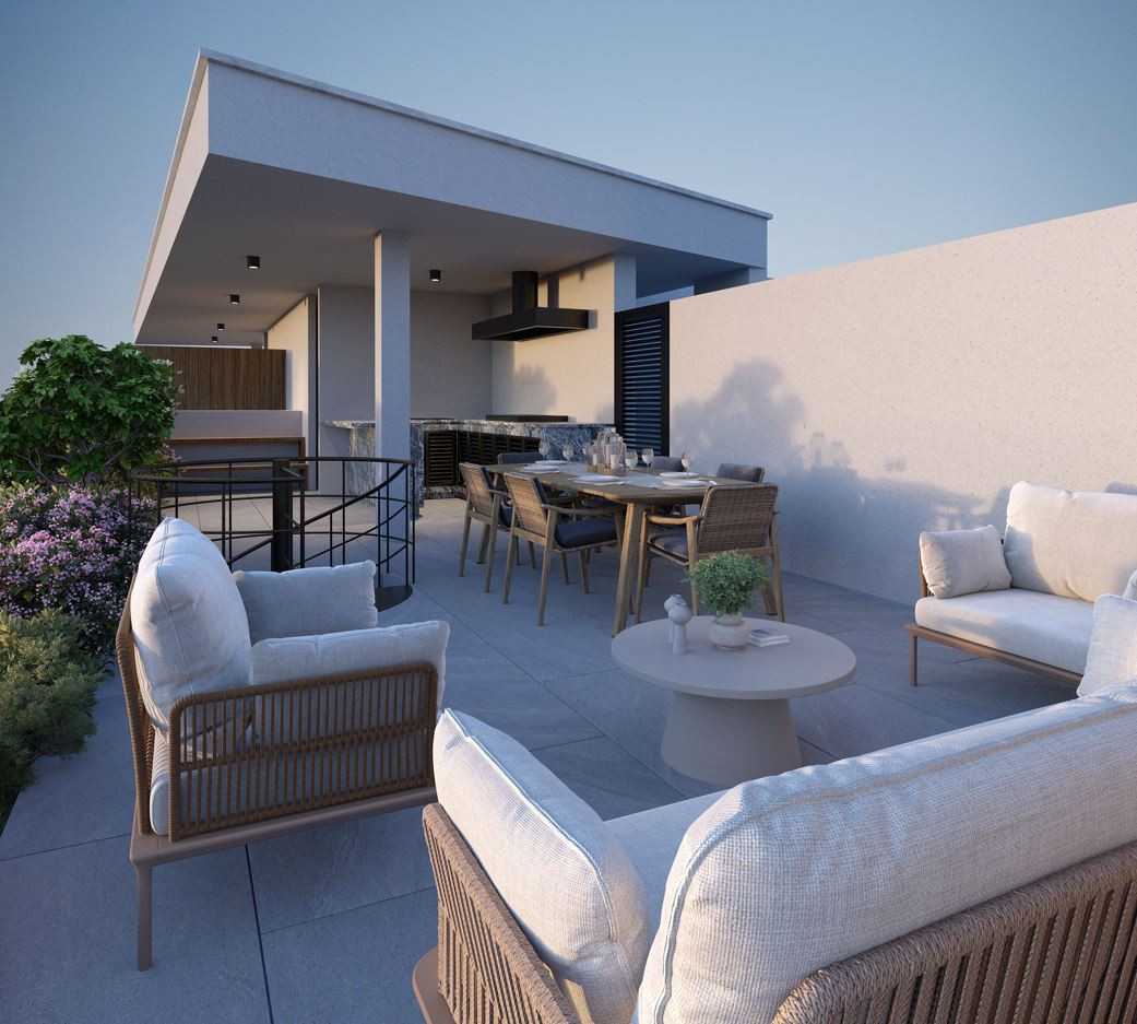 Apartment (Penthouse) in Germasoyia, Limassol for Sale