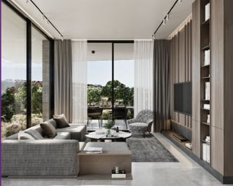Apartment (Penthouse) in Germasoyia, Limassol for Sale