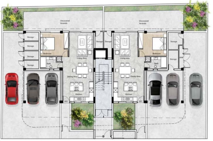 Apartment (Penthouse) in Omonoias, Limassol for Sale
