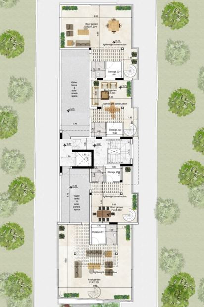 Apartment (Penthouse) in Livadia, Larnaca for Sale