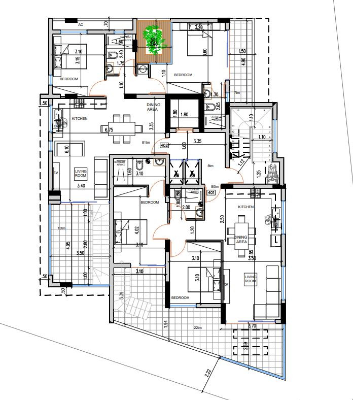 Apartment (Penthouse) in Larnaca Centre, Larnaca for Sale