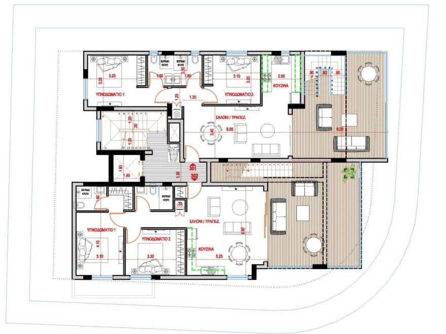 Apartment (Penthouse) in Livadia, Larnaca for Sale