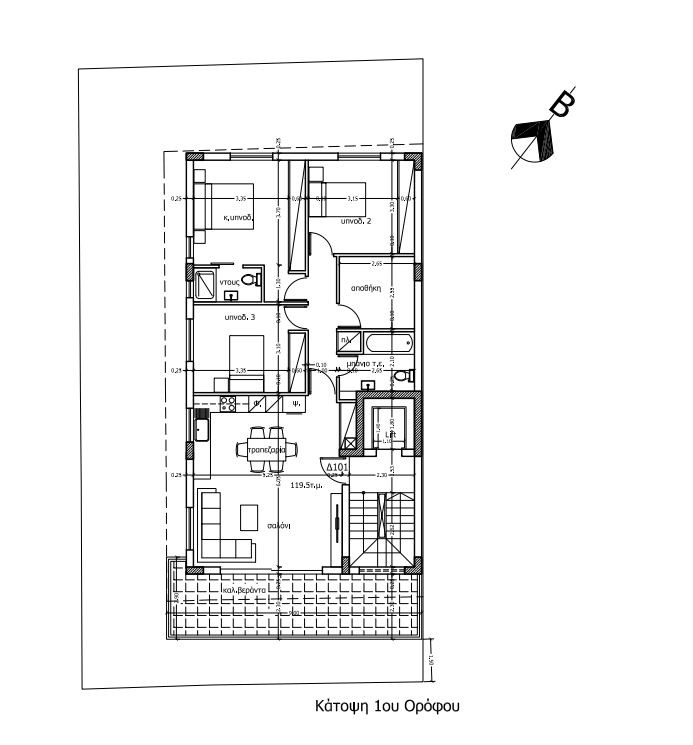 Apartment (Penthouse) in Archangelos, Nicosia for Sale