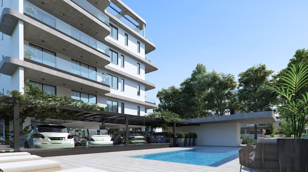 Apartment (Penthouse) in Livadia, Larnaca for Sale