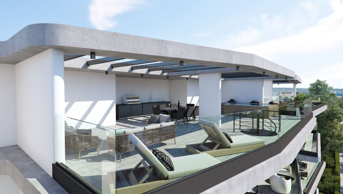 Apartment (Penthouse) in Livadia, Larnaca for Sale
