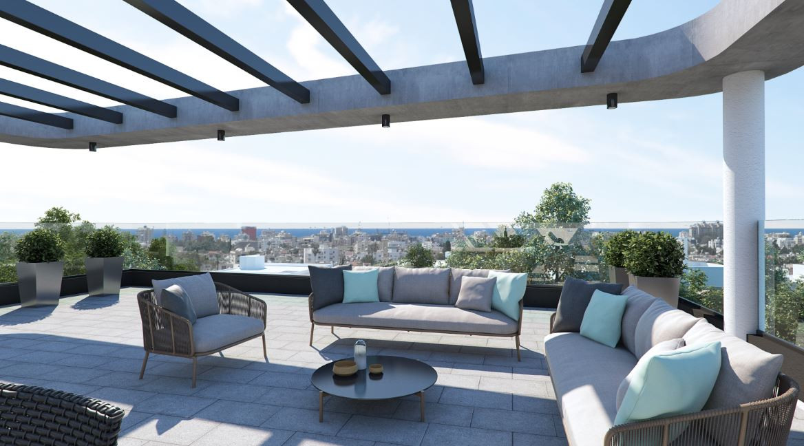 Apartment (Penthouse) in Livadia, Larnaca for Sale
