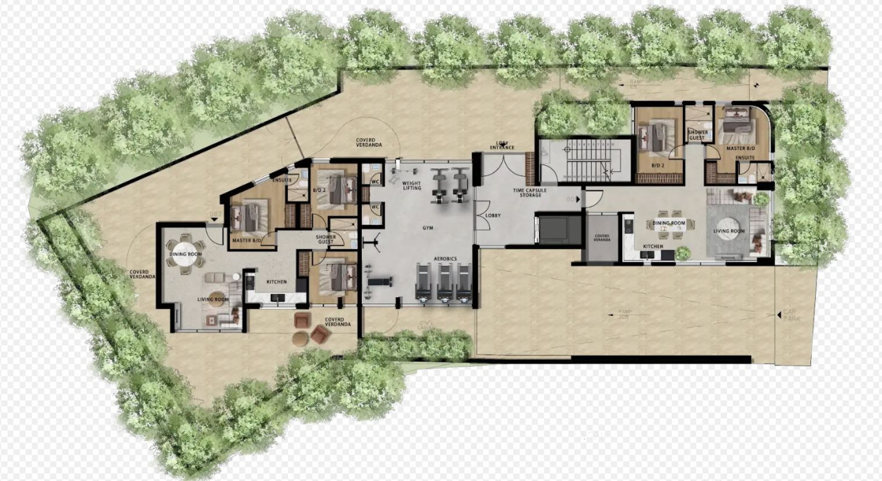 Apartment (Flat) in City Center, Paphos for Sale