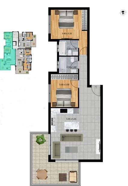 Apartment (Flat) in Germasoyia Tourist Area, Limassol for Sale