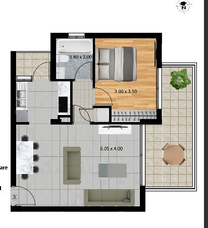 Apartment (Flat) in Germasoyia Tourist Area, Limassol for Sale
