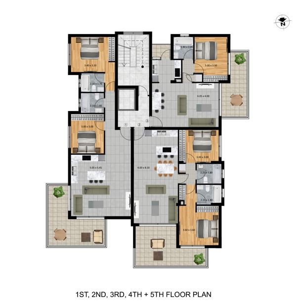 Apartment (Penthouse) in Germasoyia Tourist Area, Limassol for Sale